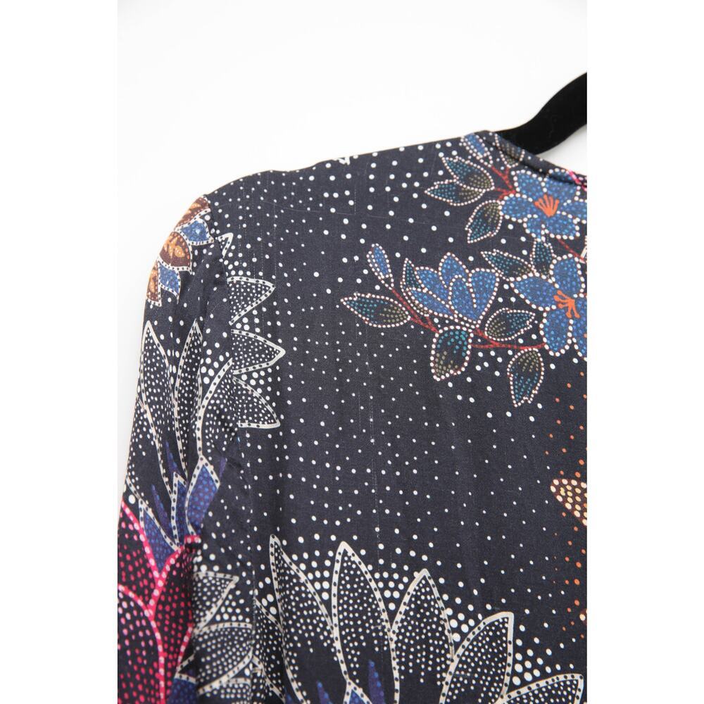 FARM Rio Blue Floral Maxi Dress Size S - Picture 7 of 7